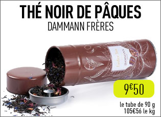 Thé noir de Pâques Dammann Frères Thé noir de Pâques Dammann Frères