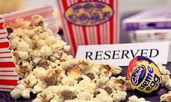 Popcorn aux oeufs Cadbury