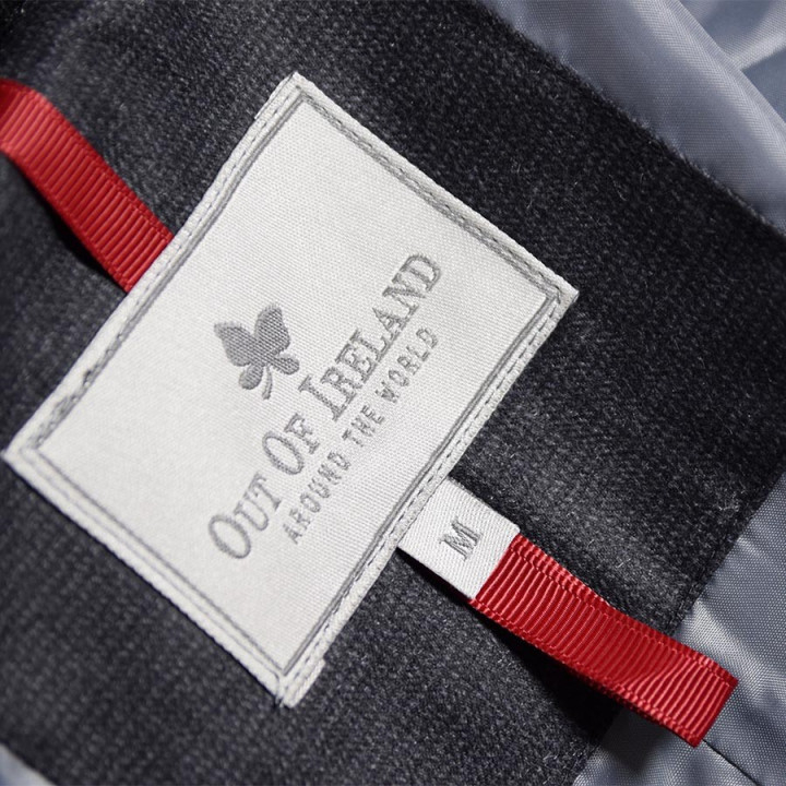 Doudoune Longue Anthracite Out Of Ireland