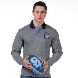 Polo Gris Foncé Chiné Ruckfield