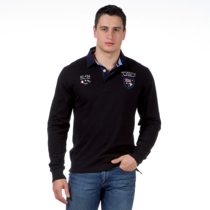 Ruckfield Black New Zealand Polo