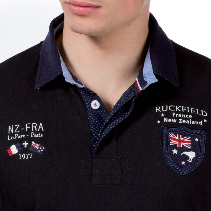 Ruckfield Black New Zealand Polo