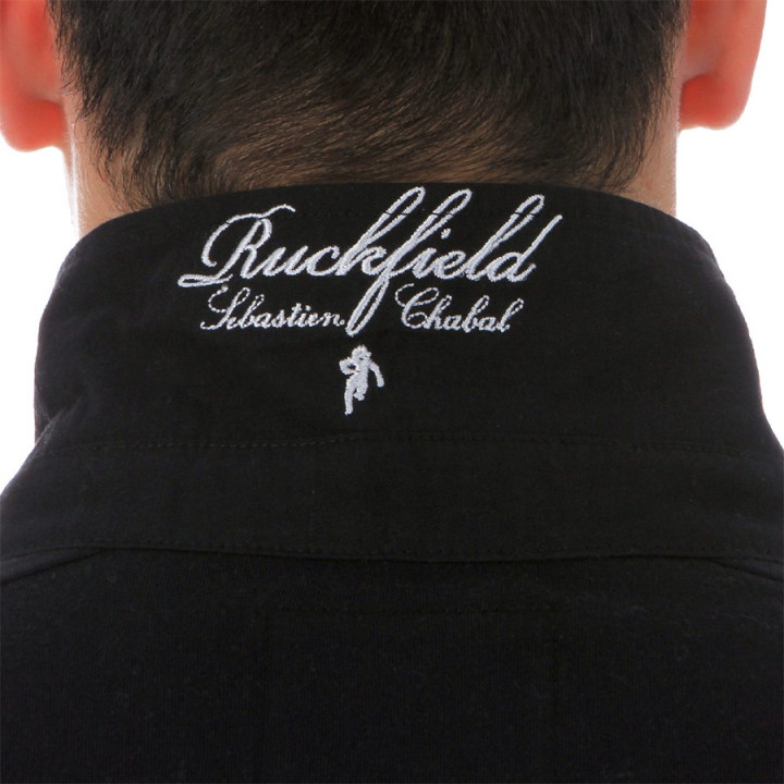 Ruckfield Black Short Sleeves Chabal Polo