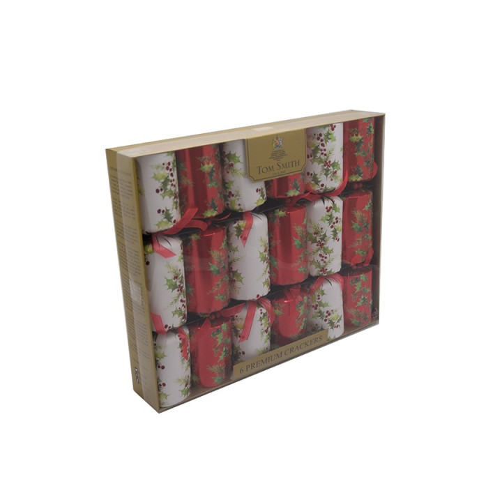 Christmas Crackers Premium Tradition de Noël x6 Tom Smith