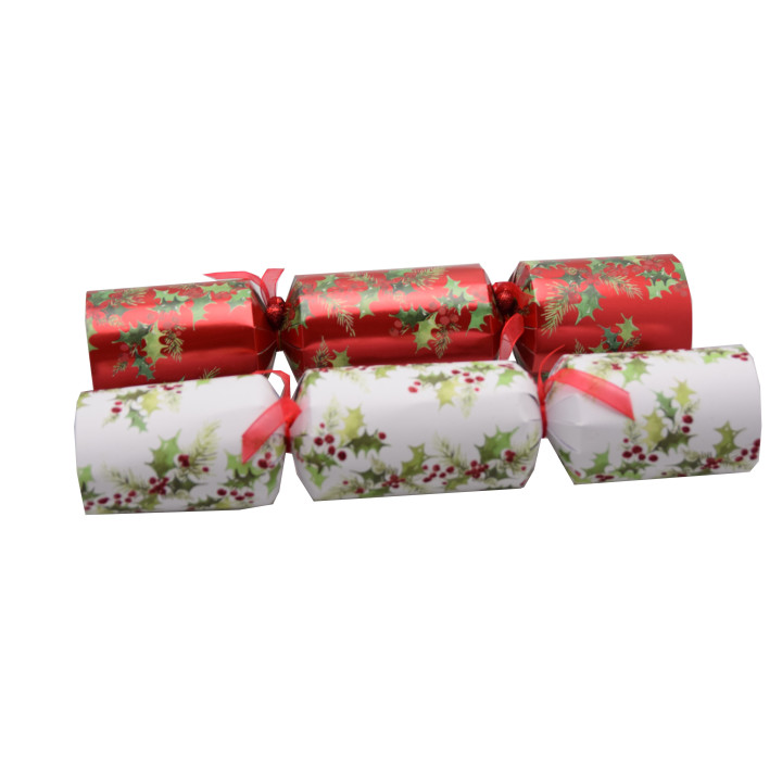 Tom Smith Traditional Foliage Premium Christmas Crackers x6