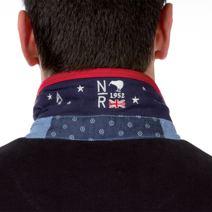 Ruckfield Black Long sleeves North Island Polo