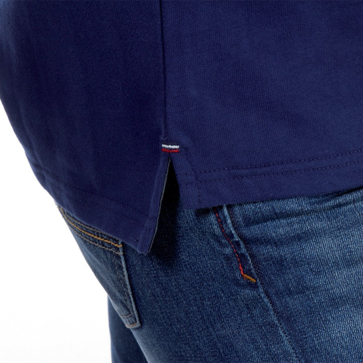 Ruckfield Dark Blue Long Sleeves The Crunch Polo