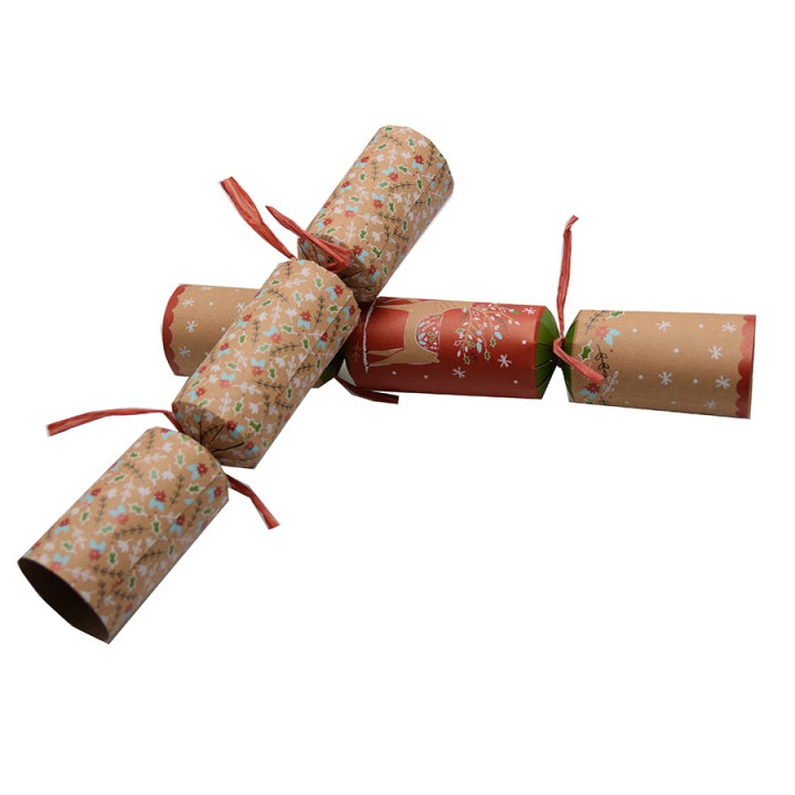 Christmas Crackers Tradition Kraft x6 Tom Smith