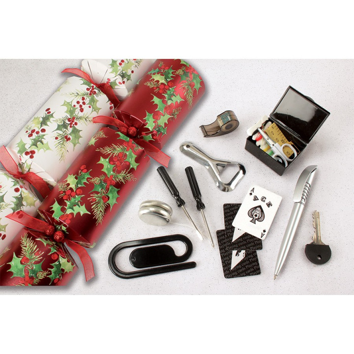 Christmas Crackers Premium Tradition de Noël x6 Tom Smith