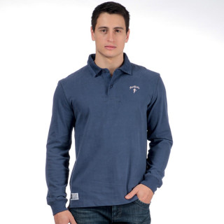 Polo Bleu Uni Essentiel Ruckfield
