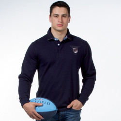 Ruckfield Navy Blue and Pink Polo Ruckfield Navy Blue and Pink Polo