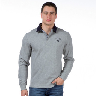 Polo Gris Clair Ruckfield