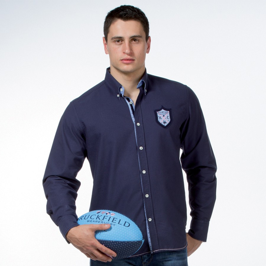 vintage navy blue shirt