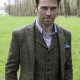 Brook Taverner Sumburgh Harris Tweed Brown and Beige Jacket