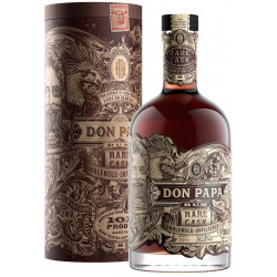 Coffret Rhum Don Papa Baroko 40° + 1 verre - Rhum - Cuvelier Fauvarque