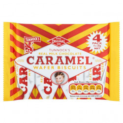 BARRES CHOCOLATEES 4 X 30g TUNNOCKS