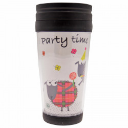 Party Time Travel Mug 350ml