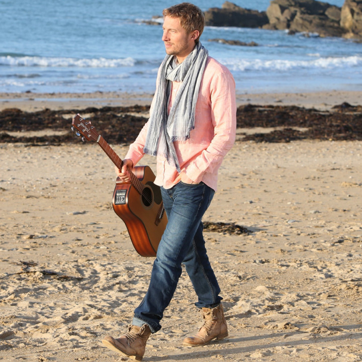 Blue Striped Scarf Out Of Ireland