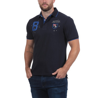 Polo Piqué Marine Nouvelle Zélande Ruckfield