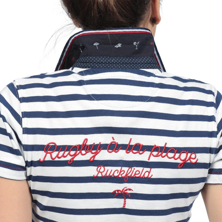 Polo Rayé Marine Ruckfield