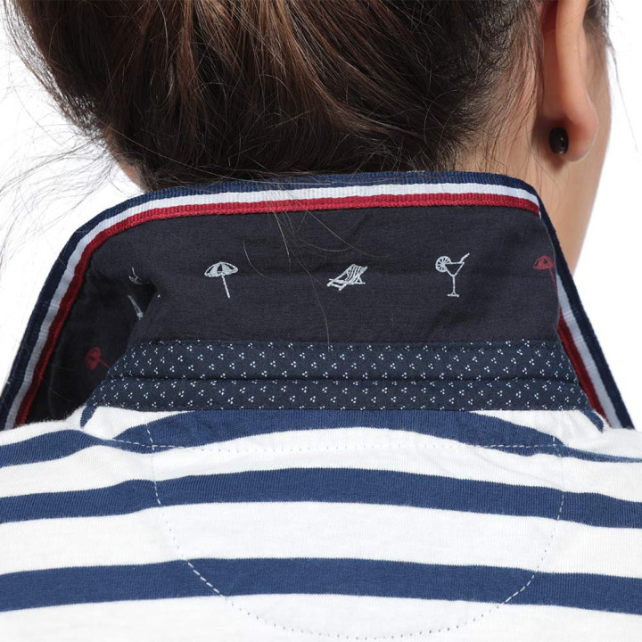 Polo Rayé Marine Ruckfield