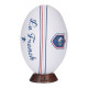 Ruckfiel White Rugby Ball S5 