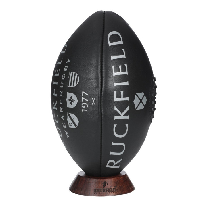 Ruckfield Black Rugby Ball S5 