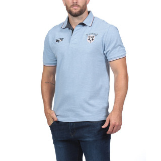 Polo Coton Piqué Bleu Ciel Ruckfield