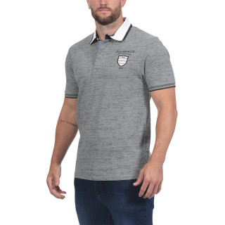 Polo Jersey Gris Chiné Ruckfield