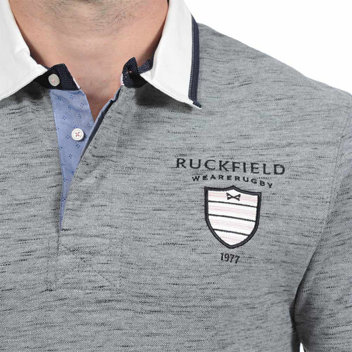 Ruckfield Heather Grey Polo