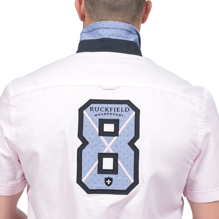 Ruckfield Pink Short Sleeves Shirt