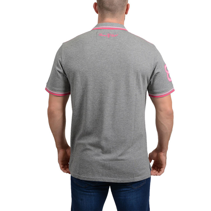 Polo Coton Piqué Gris Essentiel Ruckfield