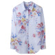 Tom Joule Striped Shirt With Flowers 