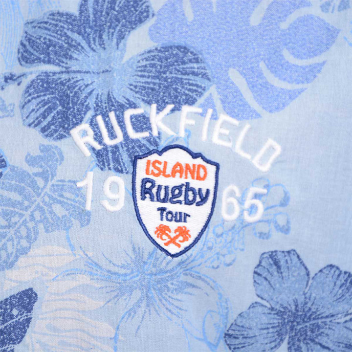 Ruckfield Blue Flower Print Shirt