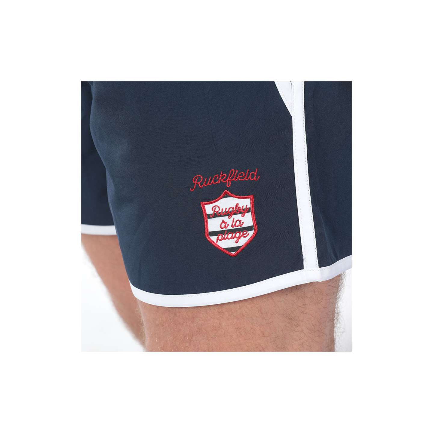 Ruckfield Navy Blue Swim Shorts