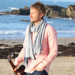 Blue Striped Scarf Out Of Ireland