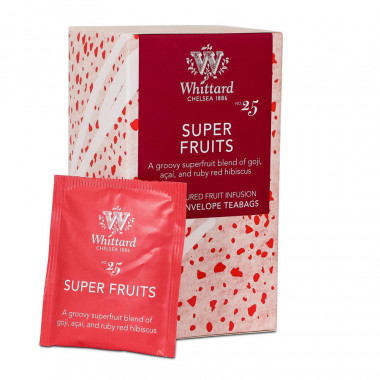 Whittard of Chelsea Super Fruits Infusion 20 Tea Bags 40g