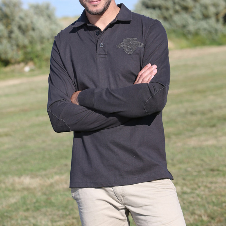 Celtic Nation Dark Grey Polo Shirt