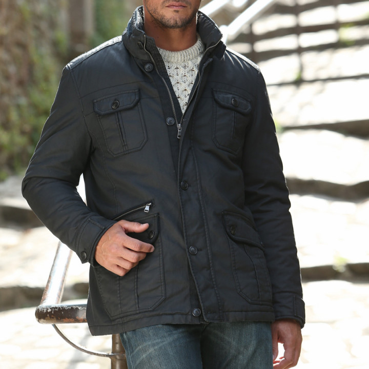 Out of Ireland Dark Grey Safari Jacket