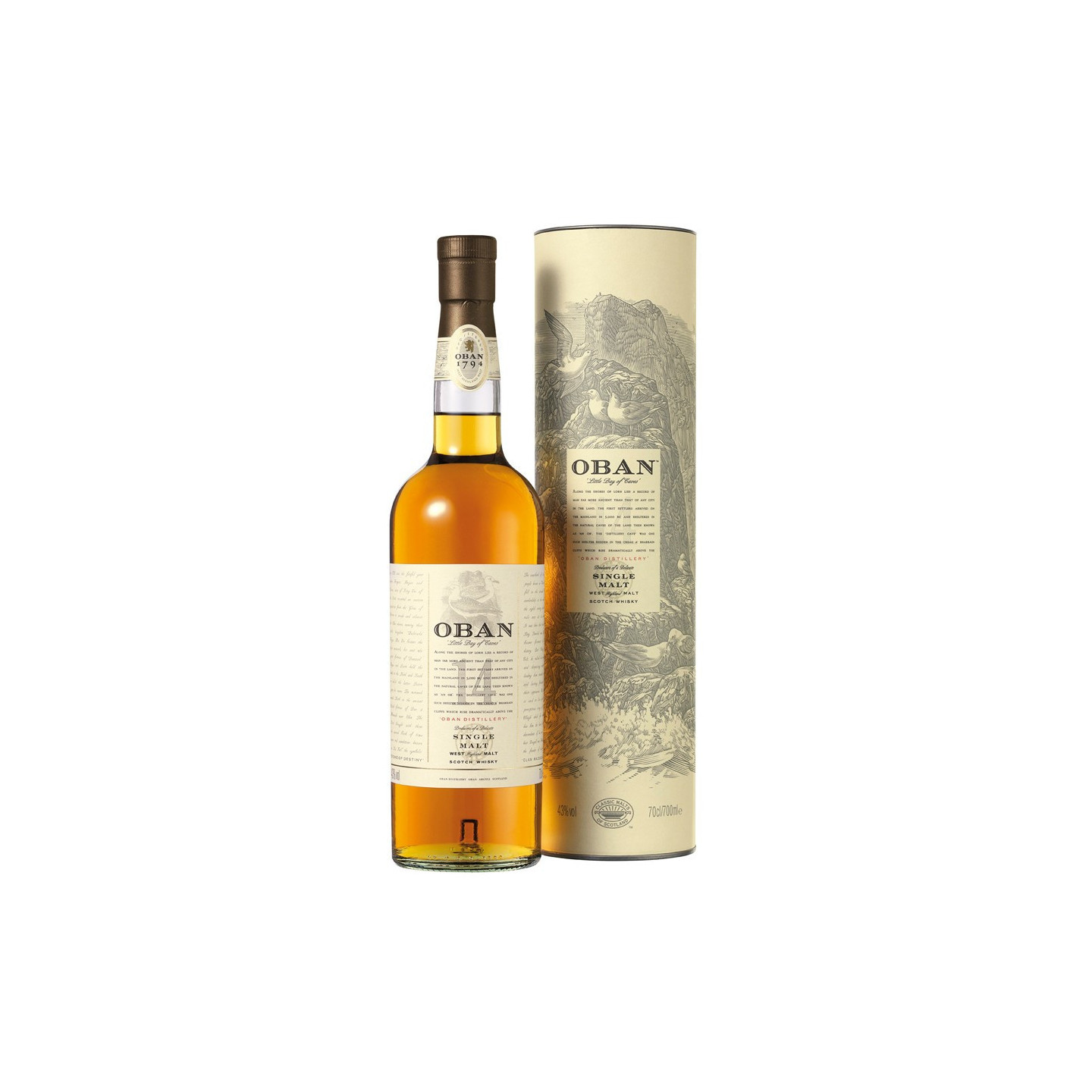 Oban 14 Years Old 70cl 43°