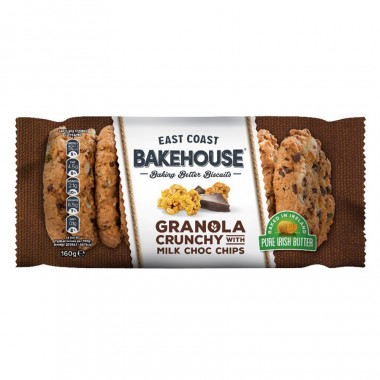 Cookies granola chocolat 160g east coast bakehouse