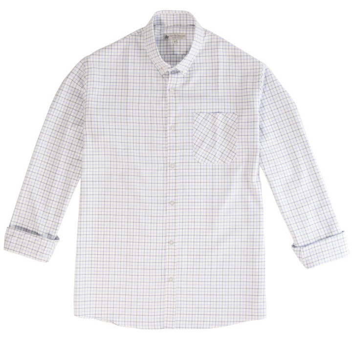 Chemise Carreaux Bleu Et Ciel Out Of Ireland