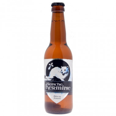 Bière Blanche Hermine 33cl 4°
