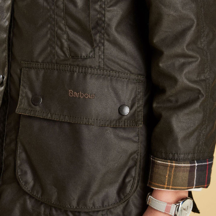 Barbour Clasic Beadnell Olive Jacket