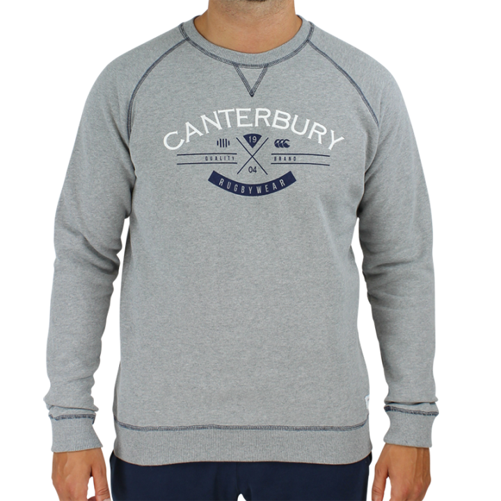 Sweat haumi gris chine cantebury