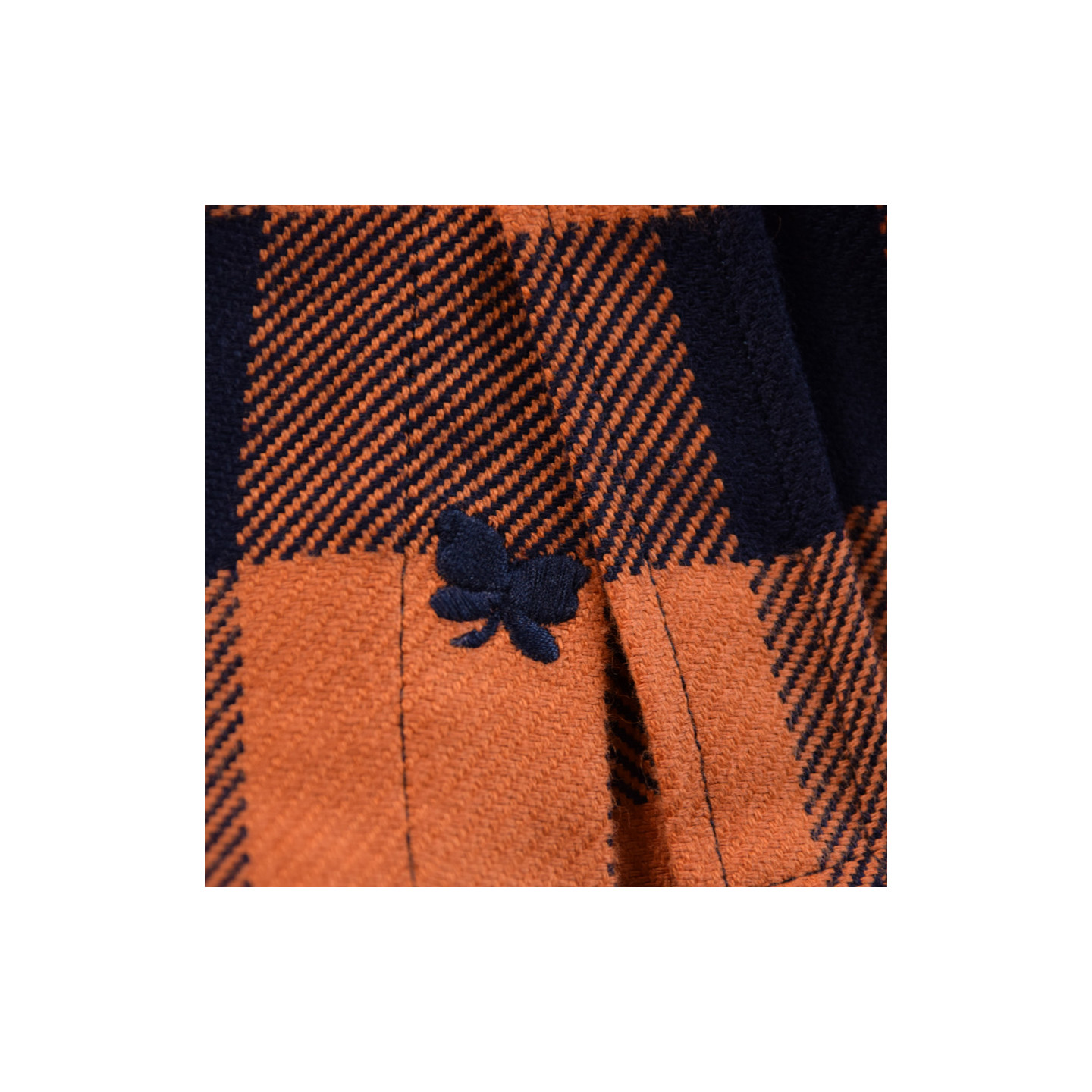 Chemise Epaisse Marine et Tomette à Carreaux Out Of Ireland