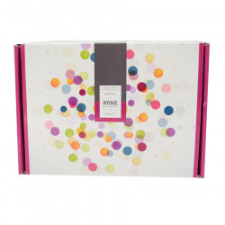 VALISE VOYAGE GOURMAND MAUVE GM 34.5 x 25.5 x 11.5CM