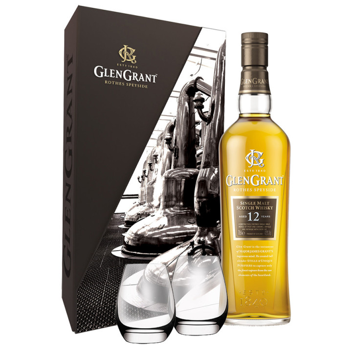 Coffret Whisky Glen Grant 12 ans