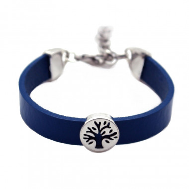 Bracelet Fantaisie Tree Of Life Bleu