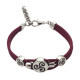 Bracelet Fantaisie Triskel Fushia